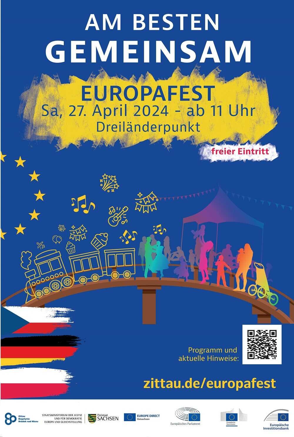 Flyer Europafest Zittau