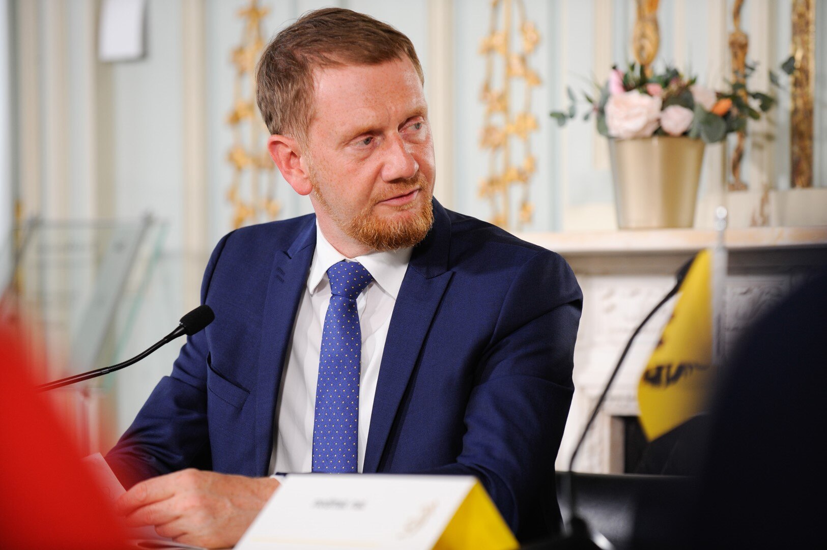 Bild von Ministerpräsident Michael Kretschmer