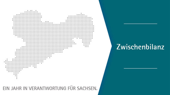 Eine stilisierte Sachsenkarte.