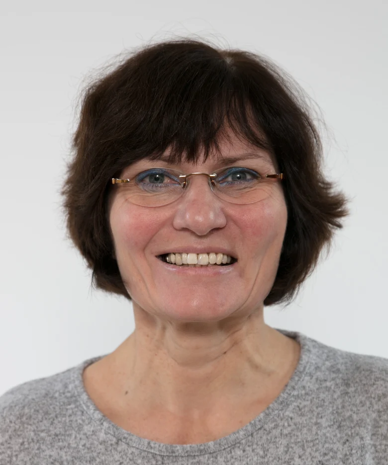 Eine Frau im Portrait