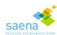 Ein Schriftlogo mit der Aufschrift SAENA